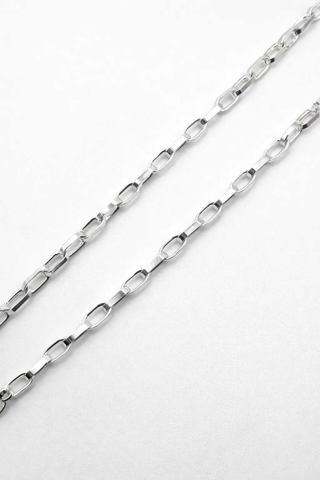 Silver | Shining Flat Links