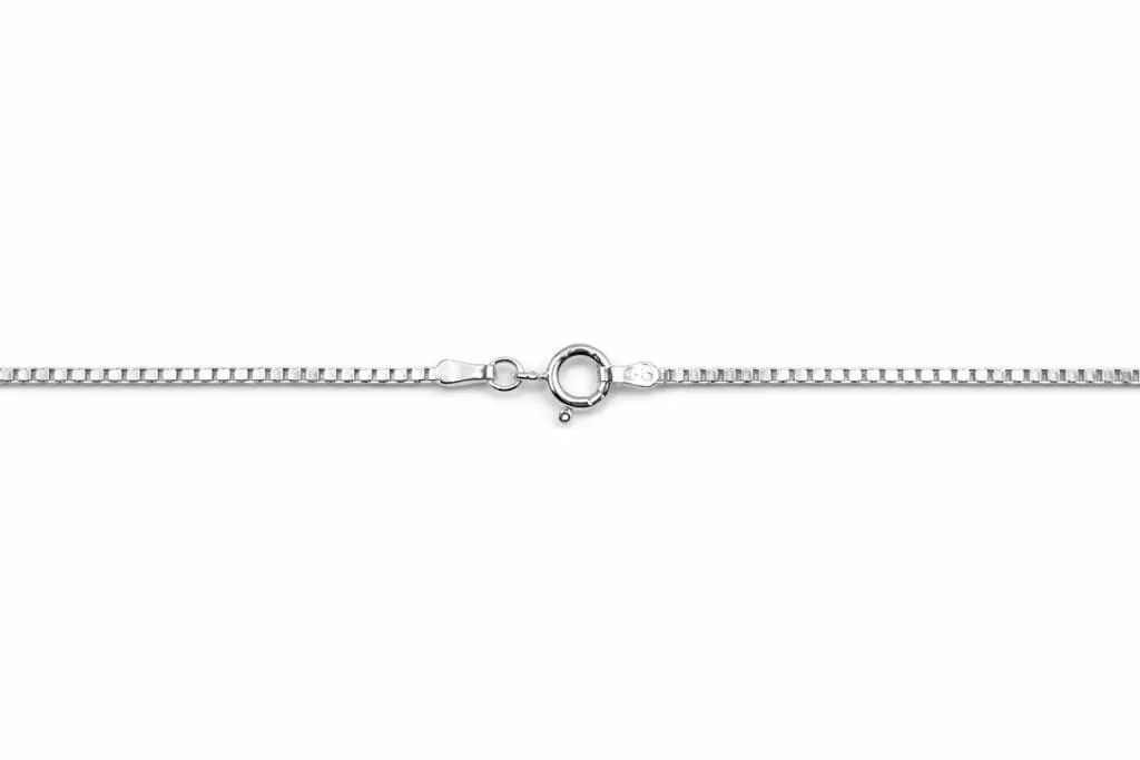 Silver | The Sparkling Box Chain