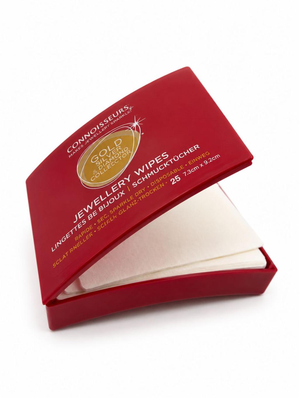 Cleaners & Care | Connoisseurs® Jewellery Wipes