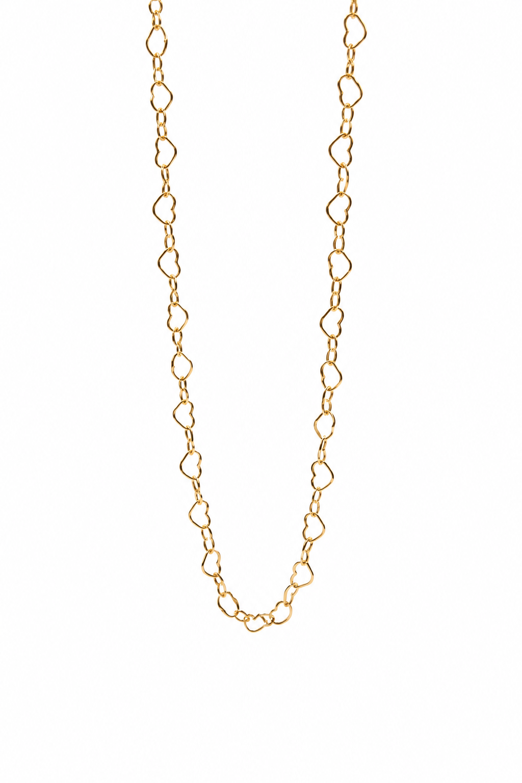 Ladies | With All My Heart Chain Gold Plated